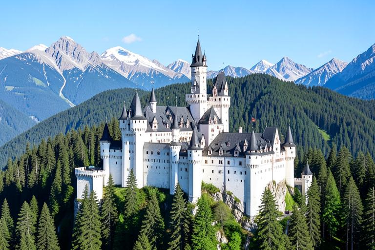 Neuschwanstein Castle in Füssen